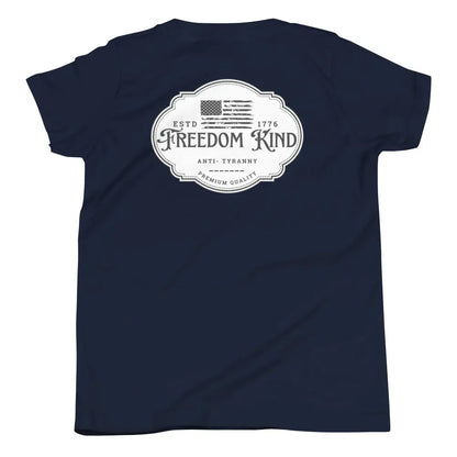 Anti-Tyranny 'Premium Quality' Youth Short Sleeve T-Shirt | Freedom Kind Apparel - Image #6
