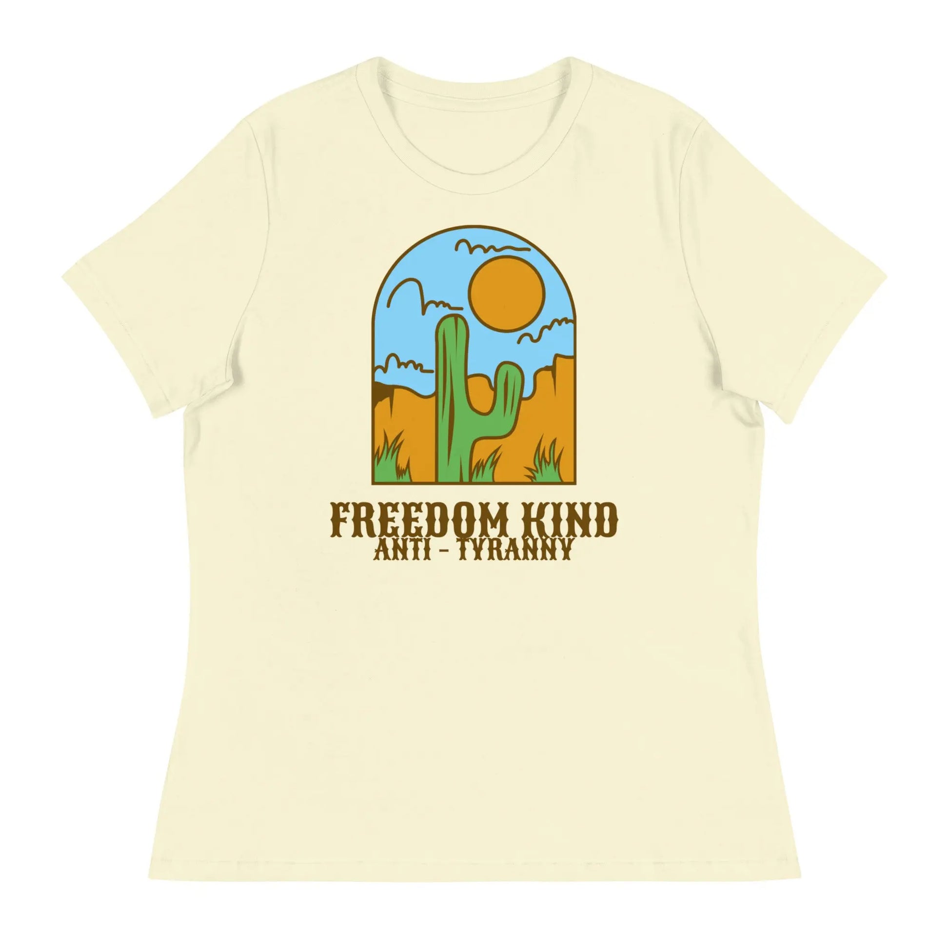 Cactus Women's Relaxed T-Shirt | Freedom Kind Apparel - Image #27