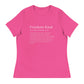 Freedom Kind Definition Women's Relaxed T-Shirt - Image #6