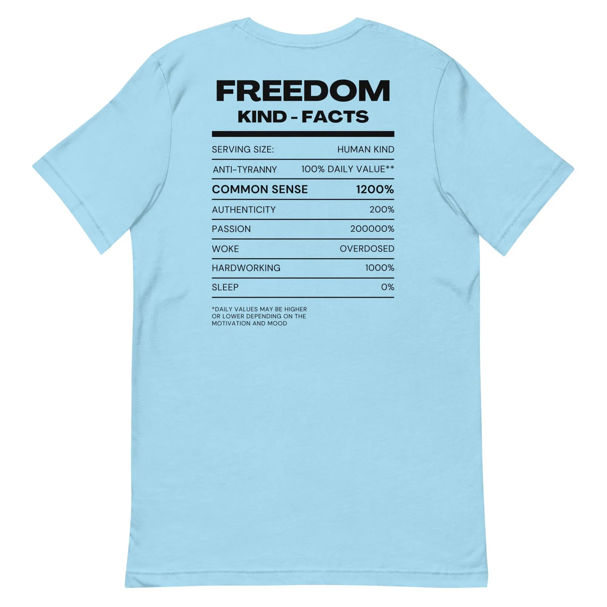 FK Food Label T-shirt | Freedom Kind Apparel - Image #41