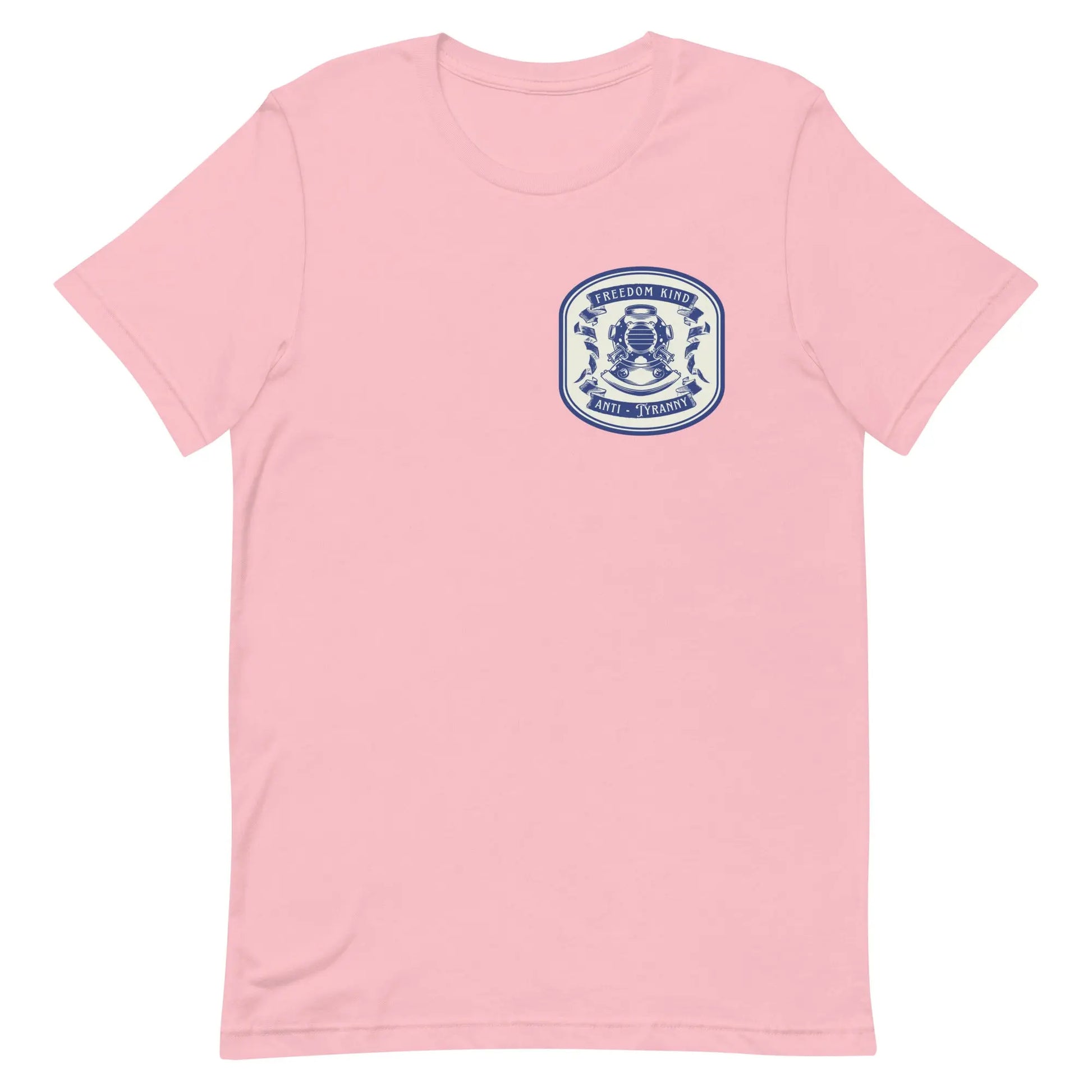 Freedom Kind Anti - Tyranny Vintage Scuba Logo T-shirt - Image #20
