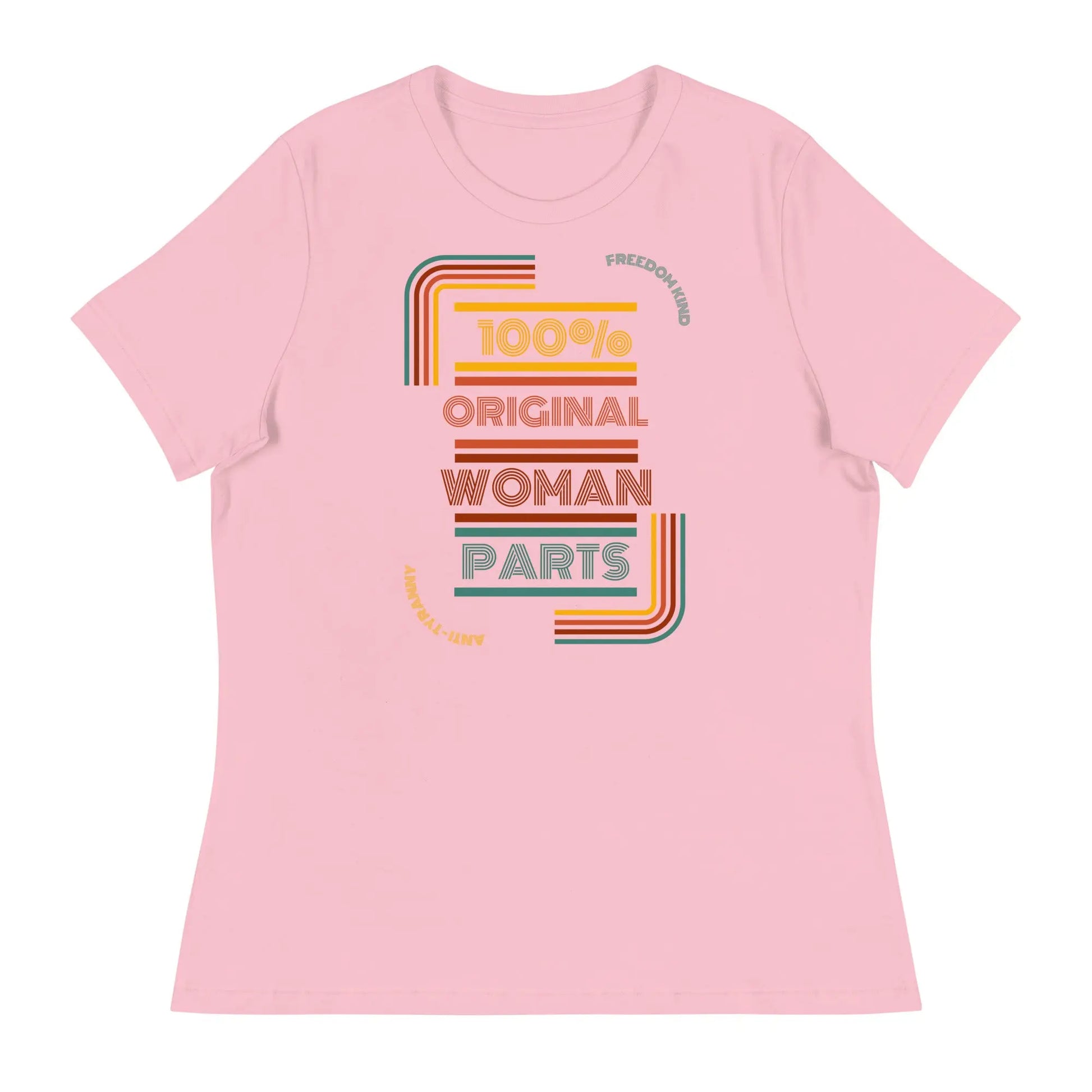 100% Original Woman Parts Women's Relaxed T-Shirt | Freedom Kind Apparel - Image #8