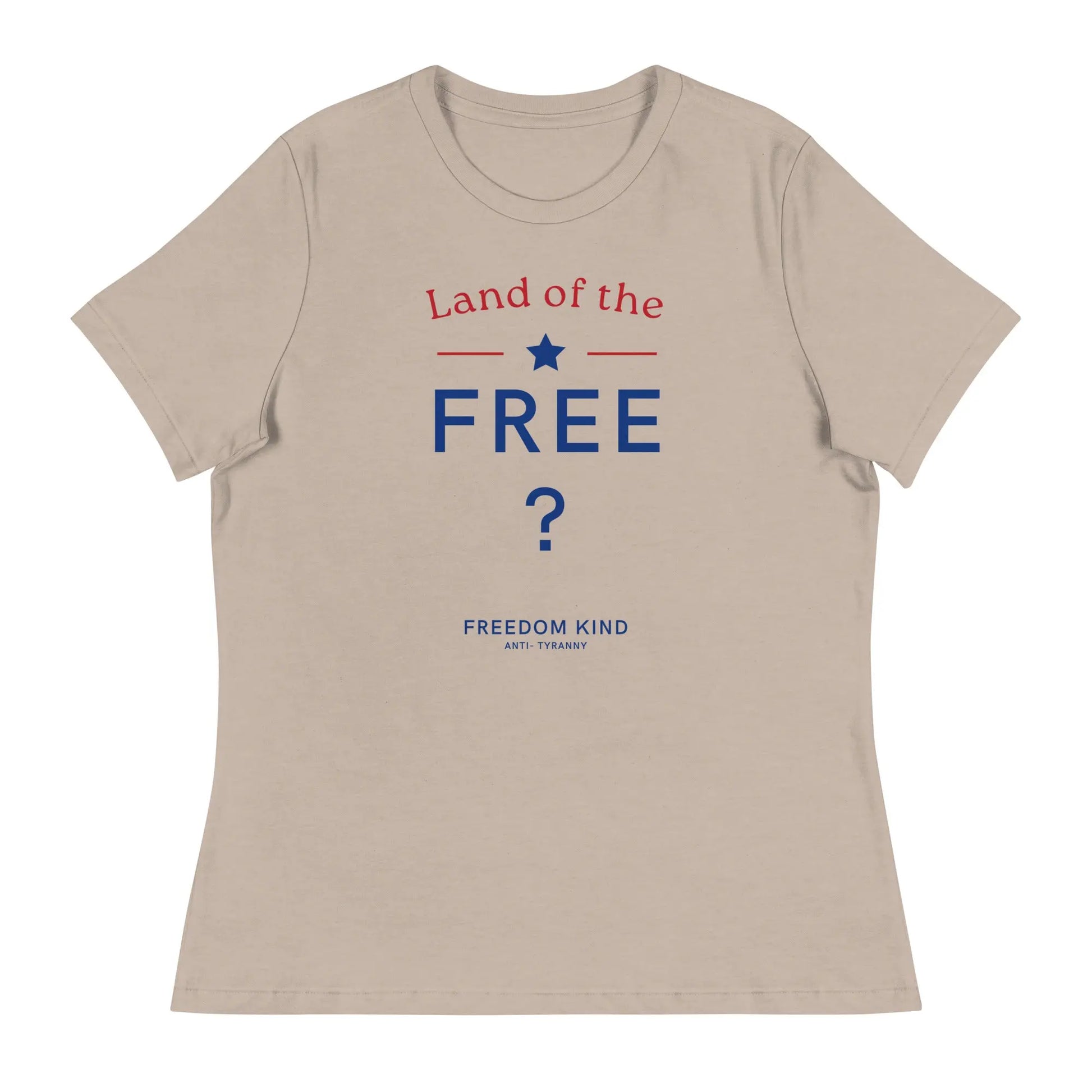 Land Of The Free ? Women's Relaxed T-Shirt | Freedom Kind Apparel - Image #19