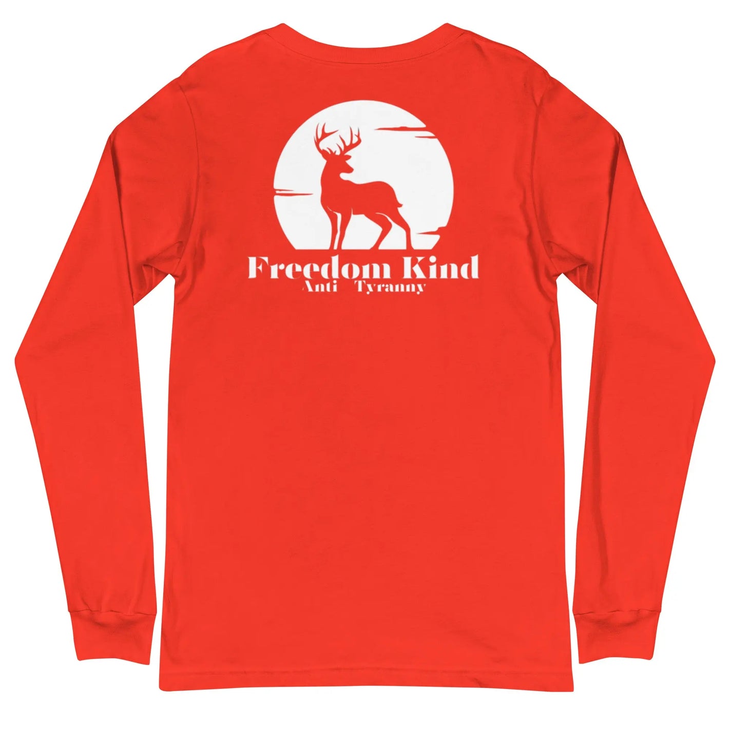Moonlit Buck Long Sleeve Tee | Freedom Kind Apparel - Image #1