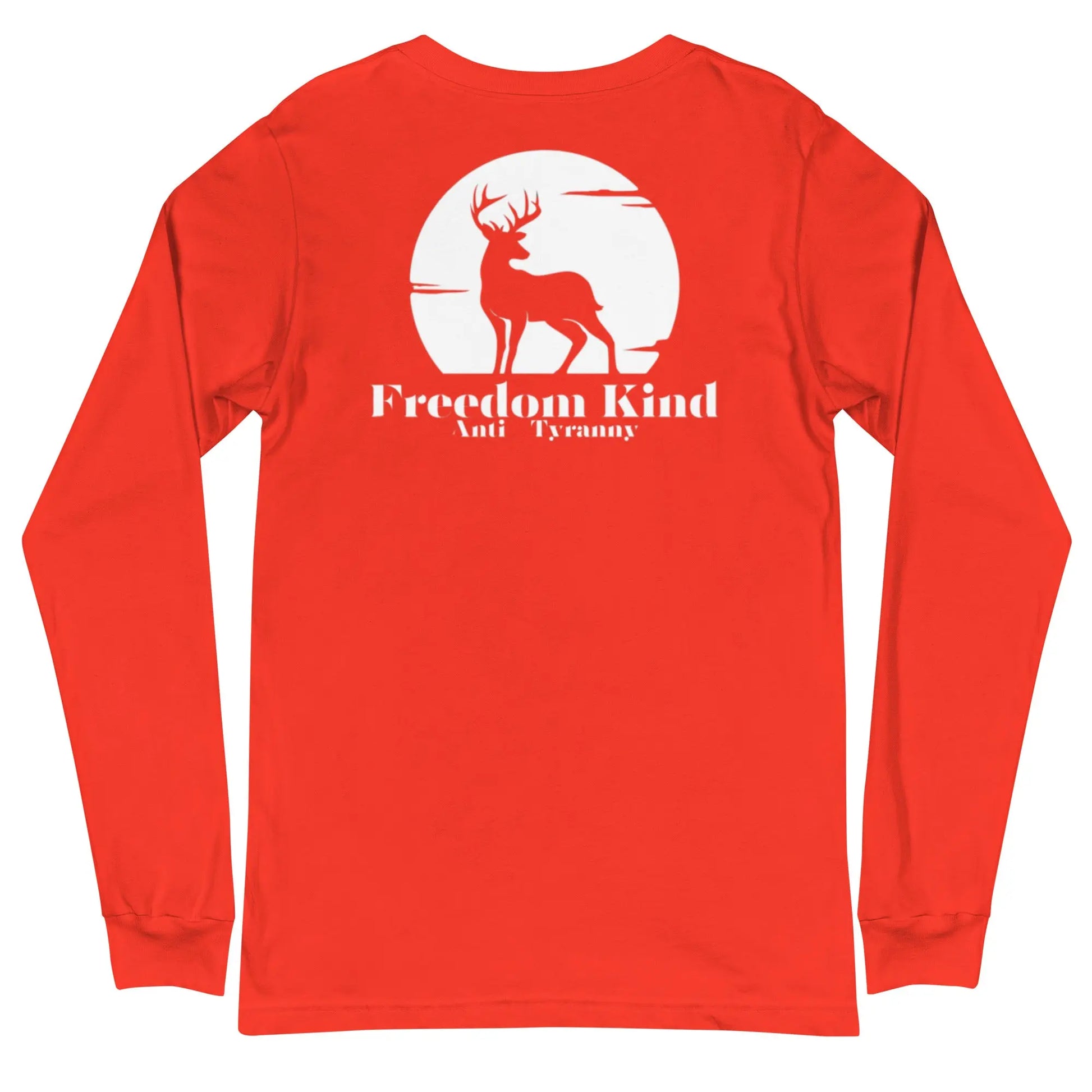 Moonlit Buck Long Sleeve Tee | Freedom Kind Apparel - Image #1
