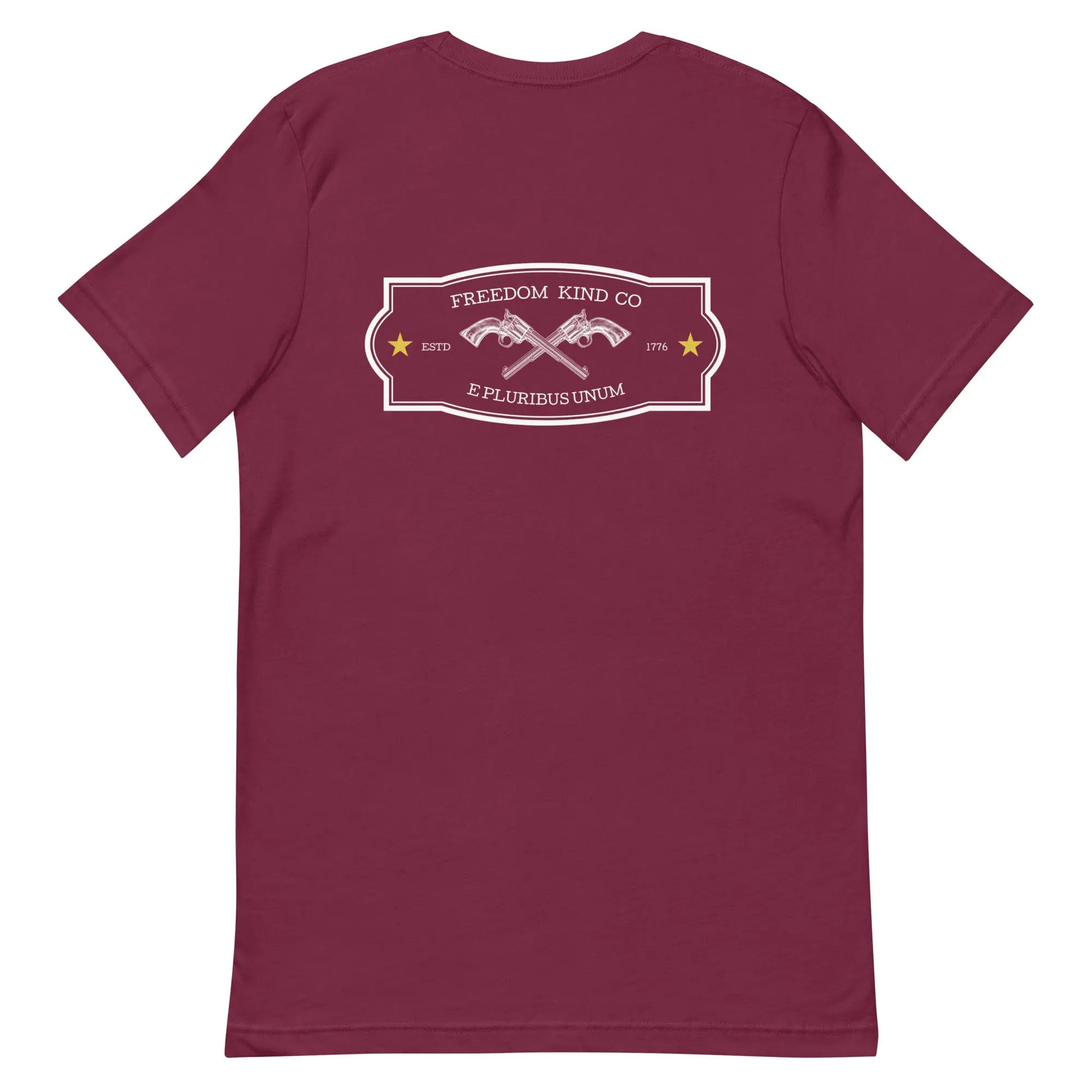 Pistols 'E pluribus unum' T-shirt | Freedom Kind Apparel - Image #15