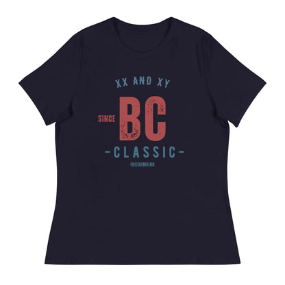 Women's Relaxed T-Shirt: 'XX & XY Since BC - Classic' | Freedom Kind - Image #2