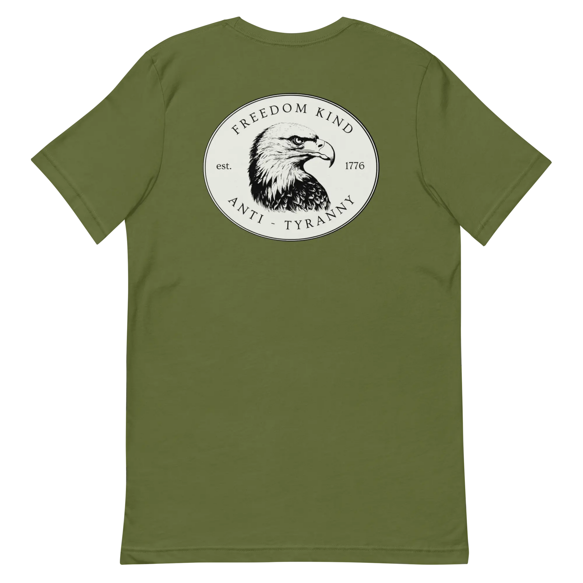 Freedom Kind Bald Eagle Logo Unisex t-shirt - Image #23