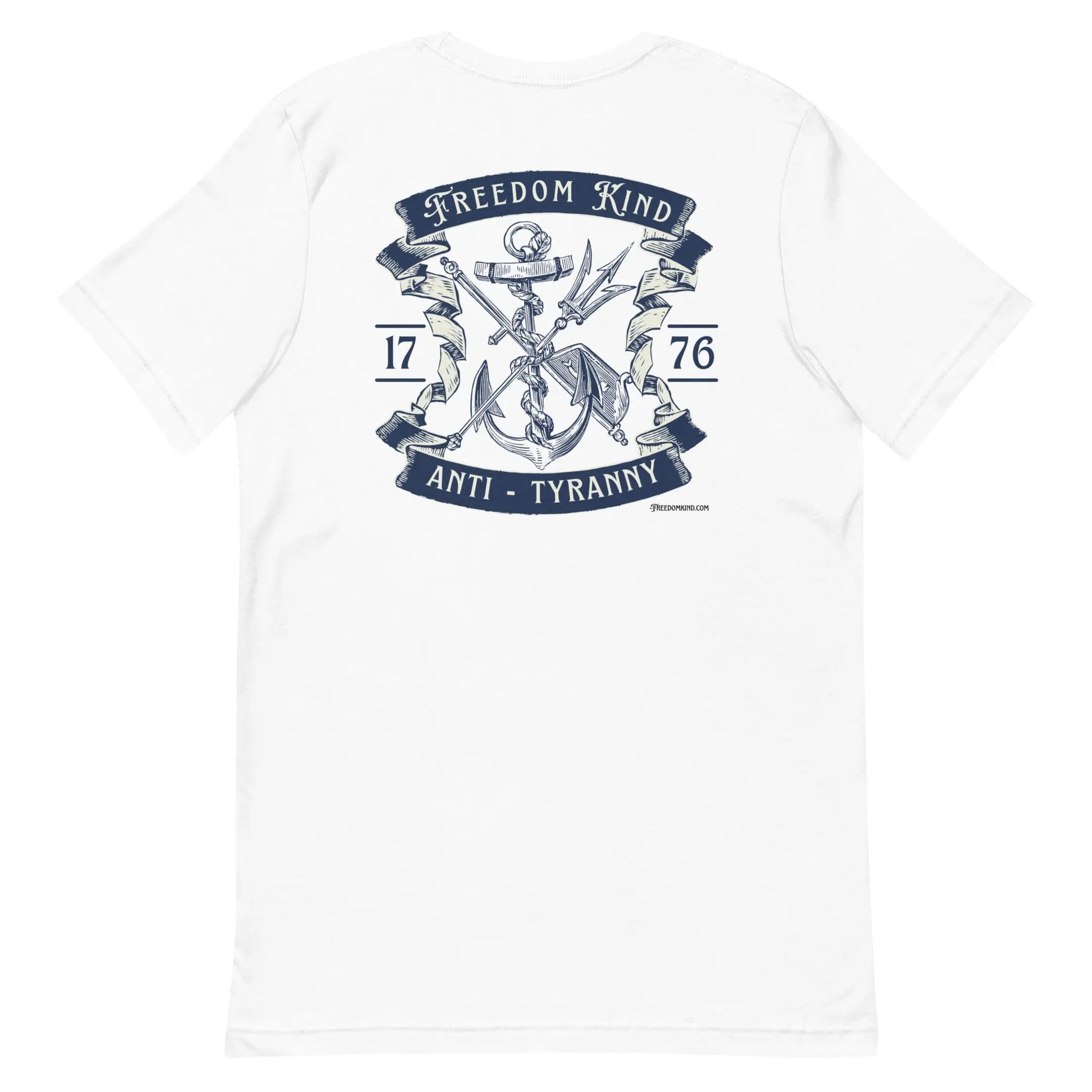 Anti-Tyranny Anchor Trident T-shirt | Freedom Kind Apparel - Image #10