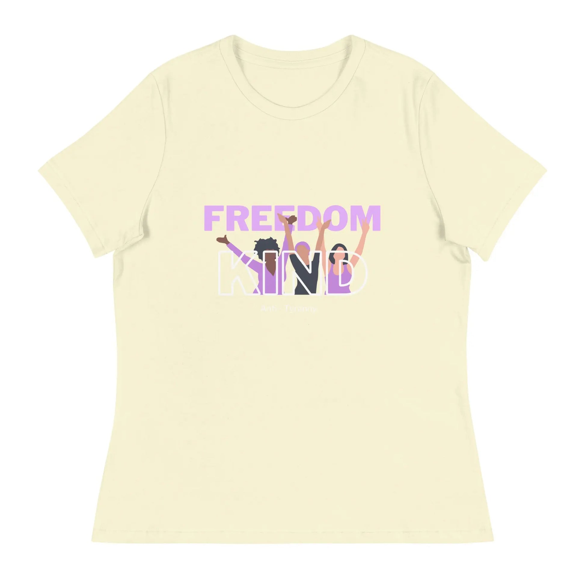Women's Relaxed T-Shirt: Anti-Tyranny Celebration | Freedom Kind Apparel - Image #13