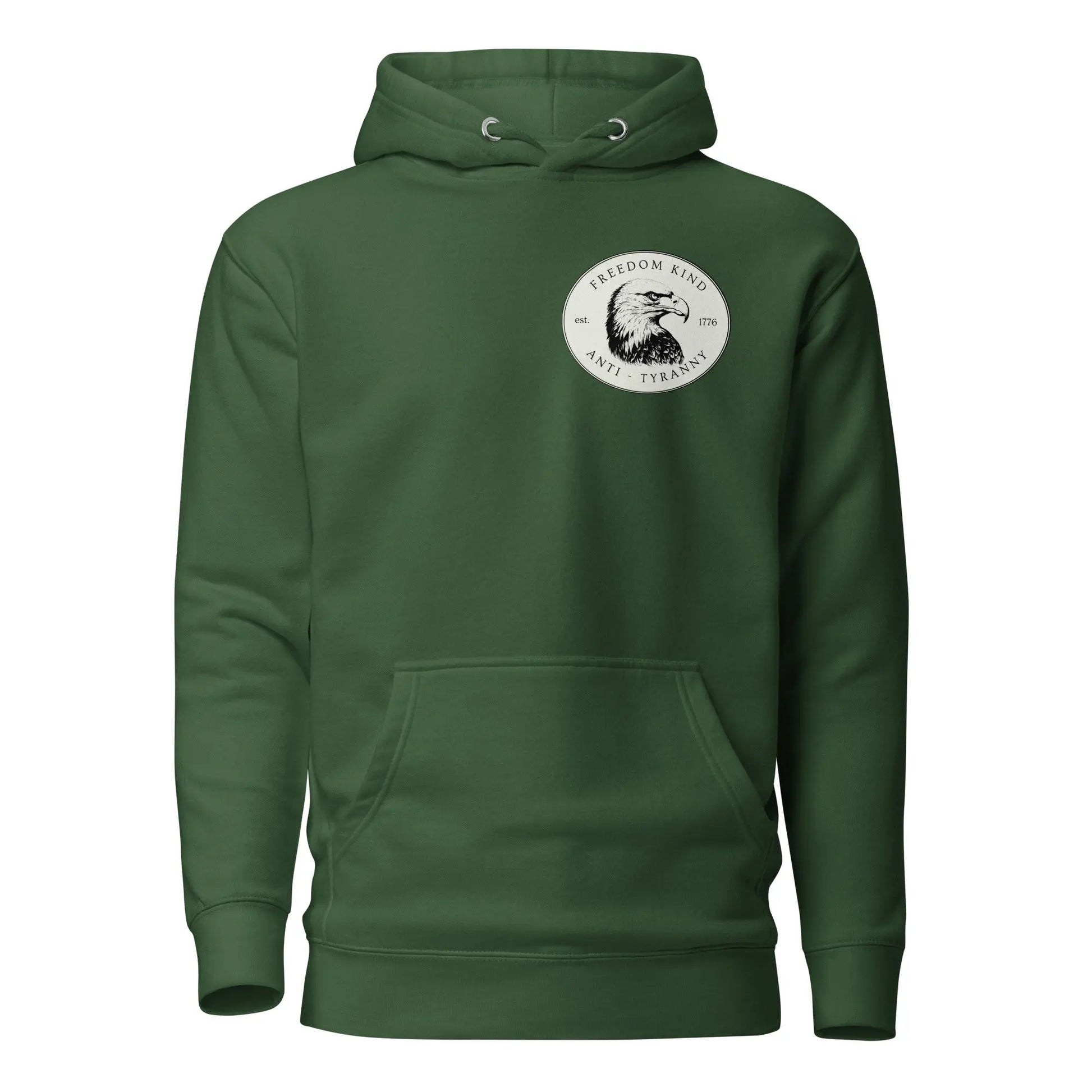 Freedom Kind Bald Eagle Logo Hoodie - Image #12