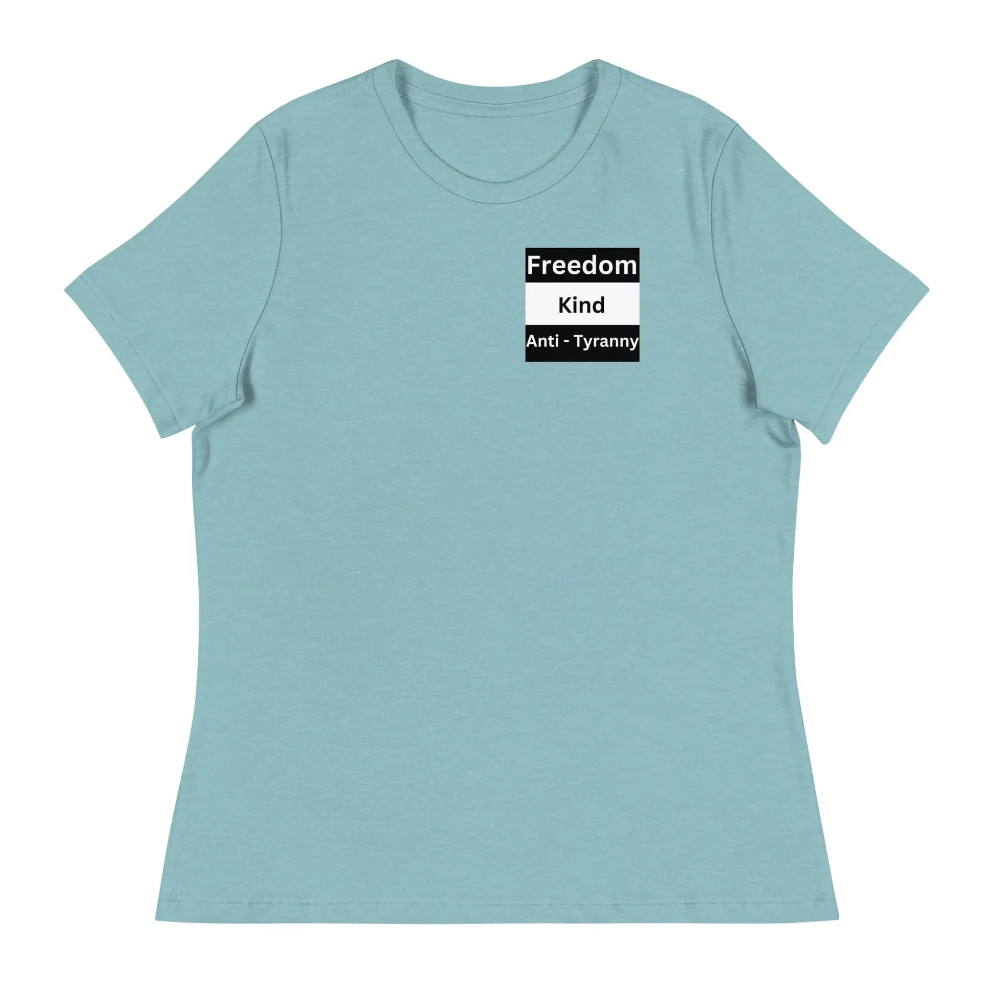 Freedom Kind "Leave Our Kids Alone" Women's Relaxed T-Shirt - Image #31