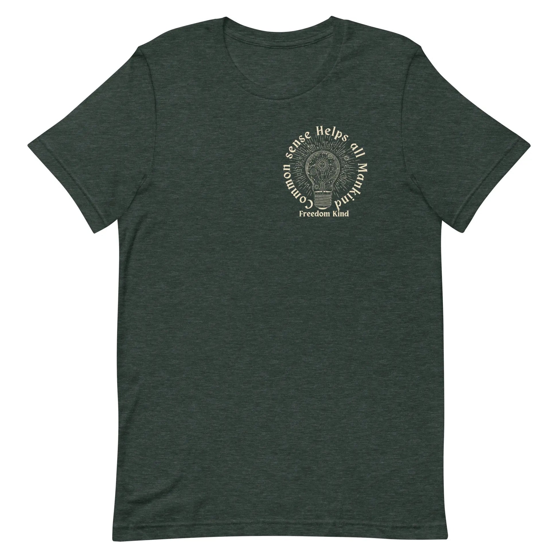 Liberty T-shirt: 'Common Sense Helps All Mankind' | Freedom Kind Apparel - Image #8