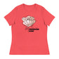 Freedom Kind Anti - Tyranny Peonies Women's Relaxed T-Shirt - Image #4