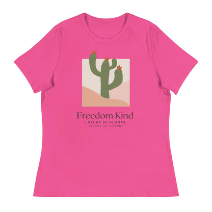 Lover of Plants Haters of Tyranny Women's Relaxed T-Shirt | Freedom Kind Apparel - Image #6