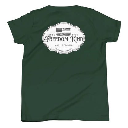 Anti-Tyranny 'Premium Quality' Youth Short Sleeve T-Shirt | Freedom Kind Apparel - Image #10
