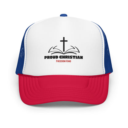 Proud Christian | Foam trucker hat