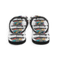 Free The Orange Herring Graffiti | Freedom Kind Flip-Flops