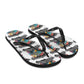 Free The Orange Herring Graffiti | Freedom Kind Flip-Flops