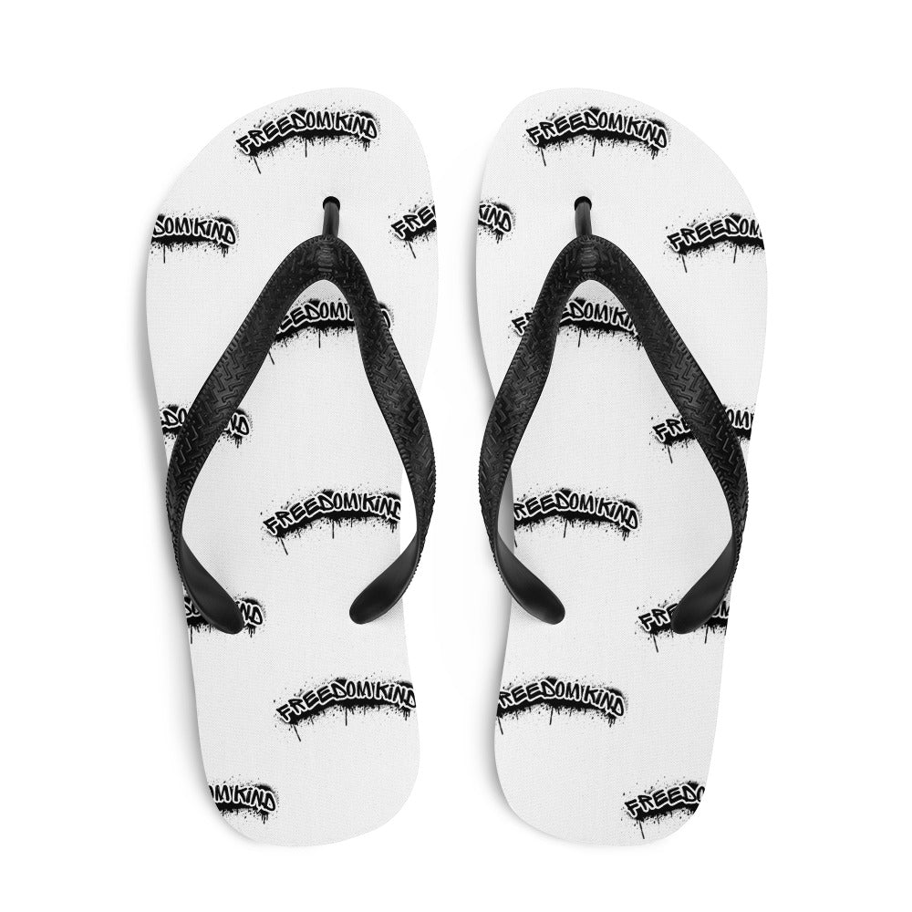 Graffiti Logo | Freedom Kind Flip-Flops