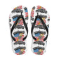 Free The Orange Herring American Flag | Freedom Kind Flip-Flops