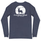 Moonlit Buck | Men's Long Sleeve Tee