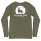 Moonlit Buck | Men's Long Sleeve Tee