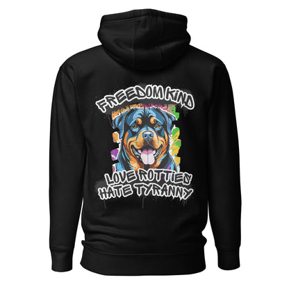 Love Rotties, Hate Tyranny | Men's Hoodie
