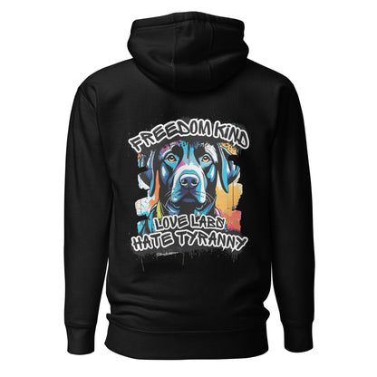 Love Labs Hate Tyranny | Men's Hoodie