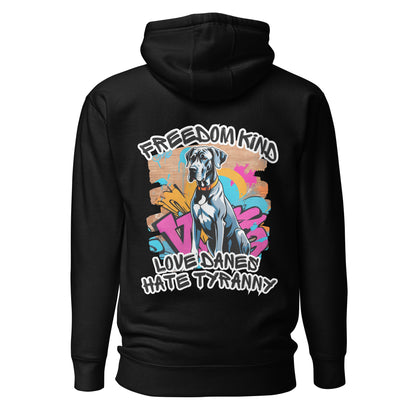 Love Danes, Hate Tyranny | Men's Hoodie
