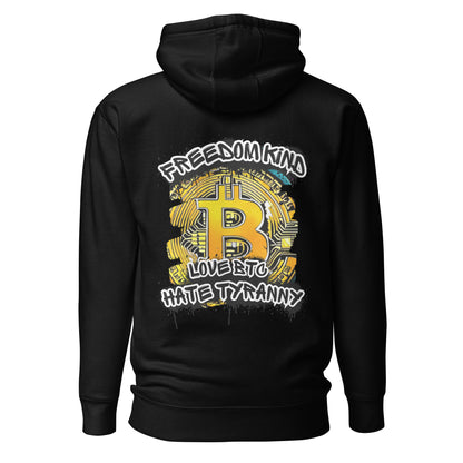 Love BTC Hate Tyranny | Men's Hoodie