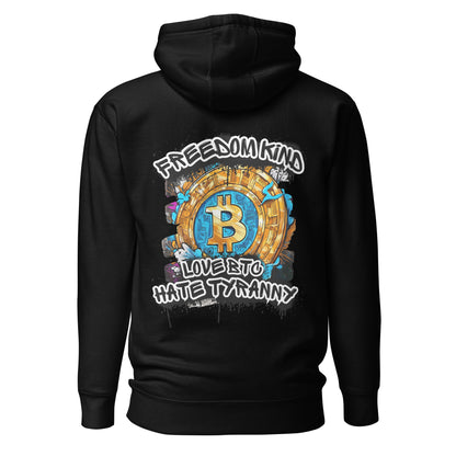 Love BTC Hate Tyranny | Men's Hoodie