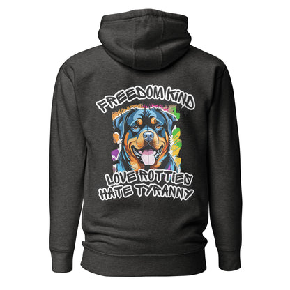 Love Rotties, Hate Tyranny | Men's Hoodie