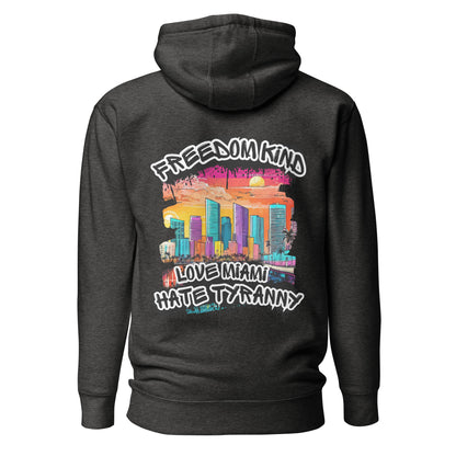 Love Miami Hate Tyranny | Men's Hoodie