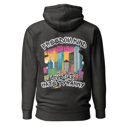 Love Jacksonville Florida,  Hate Tyranny | Men's Hoodie