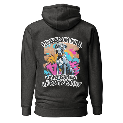 Love Danes, Hate Tyranny | Men's Hoodie