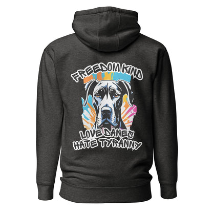 Love Danes Hate Tyranny | Men's Hoodie