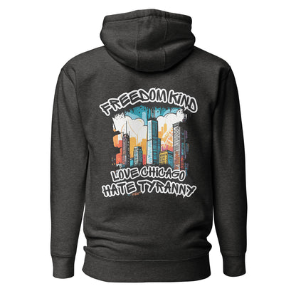 Love Chicago,  Hate Tyranny | Men's Hoodie