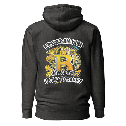 Love BTC Hate Tyranny | Men's Hoodie