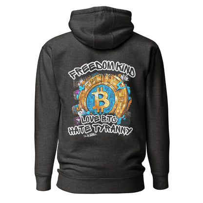 Love BTC Hate Tyranny | Men's Hoodie