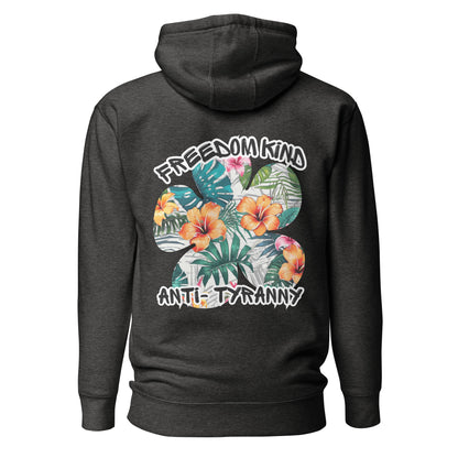 Anti - Tyranny Tropical Flower Hibiscus | Men's Hoodie