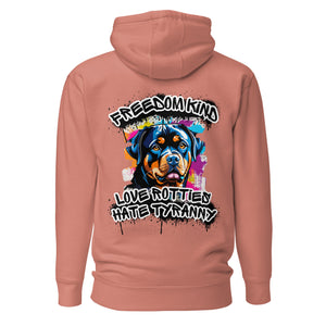 Love Rotties, Hate Tyranny | Men's Hoodie