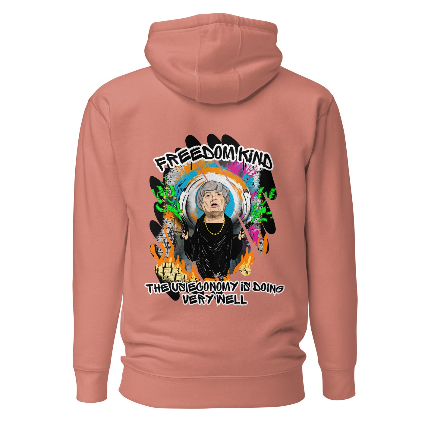 Janet Yellen - The US Economy Is Doing Very Well | Men's Hoodie