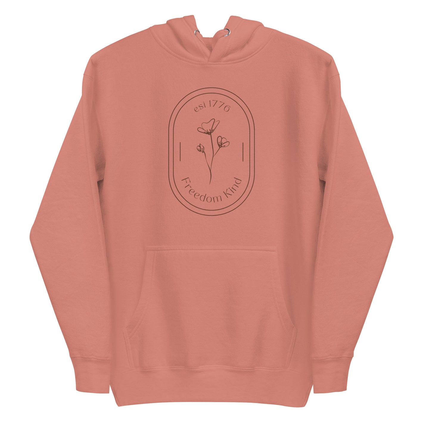 1776 Simple Flower | Women's Hoodie