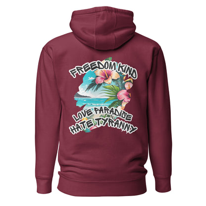 Love Paradise Hate Tyranny | Men's Hoodie