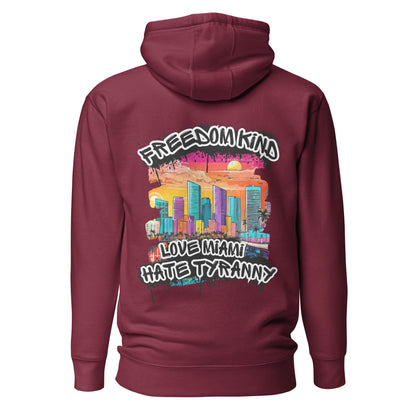 Love Miami Hate Tyranny | Men's Hoodie
