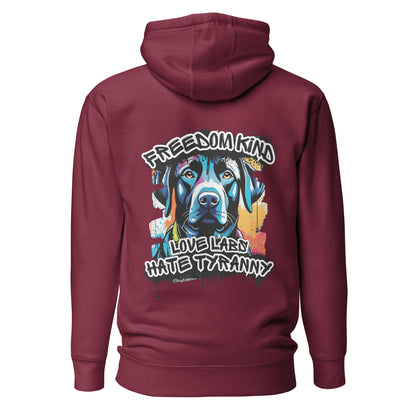 Love Labs Hate Tyranny | Men's Hoodie