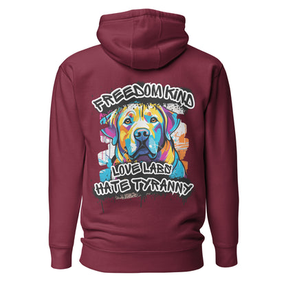 Love Labs Hate Tyranny | Men's Hoodie