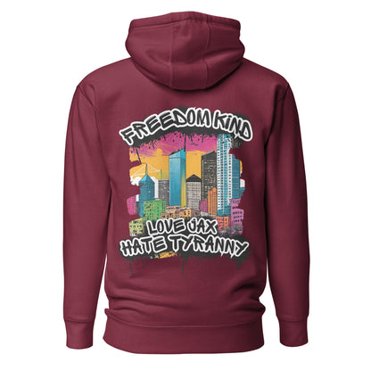 Love Jacksonville Florida,  Hate Tyranny | Men's Hoodie