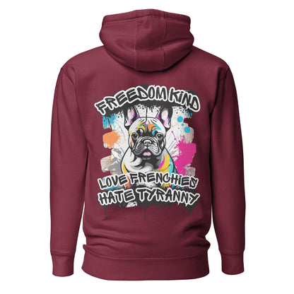 Love Frenchies Hate Tyranny | Men's Hoodie